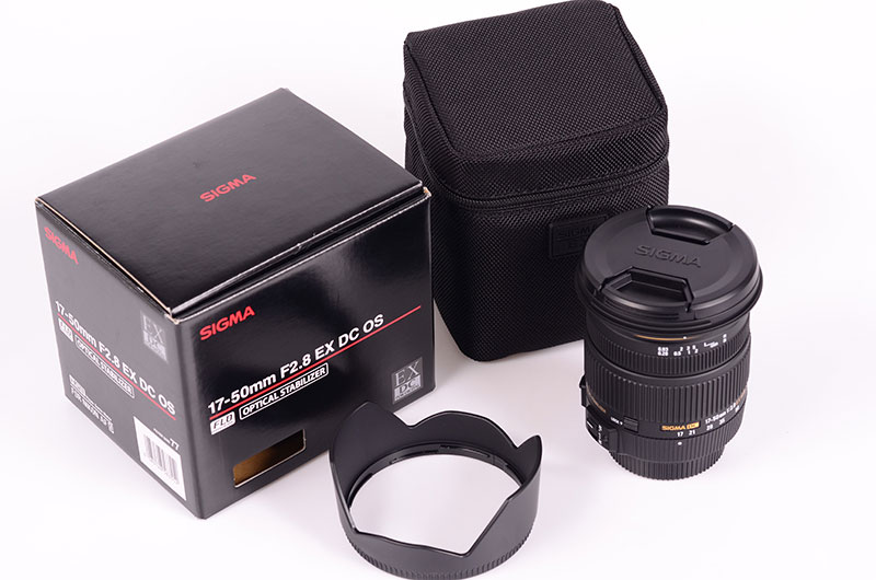 SIGMA 17-50 F2.8 EX DC OS HSM (FOR CANON/NIKON) - HÀNG CŨ